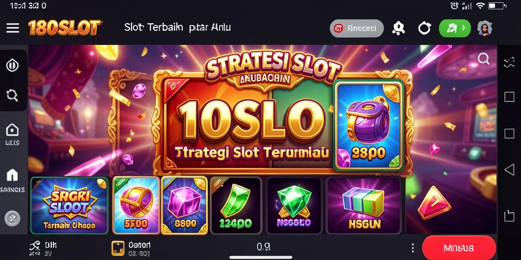 Tampilan gameplay 180SLOT yang seru dan menantang.