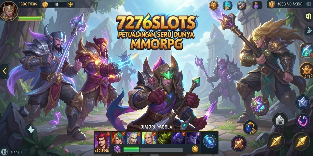 Tampilan screenshot utama 7276SLOTS yang menampilkan aksi gameplay menakjubkan dan interaksi antar pemain.