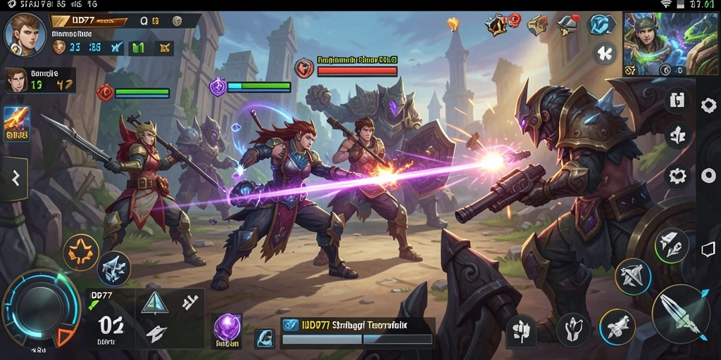 Tampilan menarik gameplay SLG yang seru di IDR77.