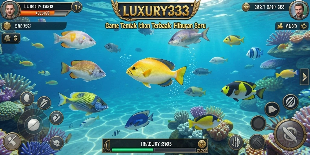 Tampilan gameplay seru dan grafis menakjubkan dari LUXURY333.